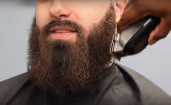Обработка длинной бороды